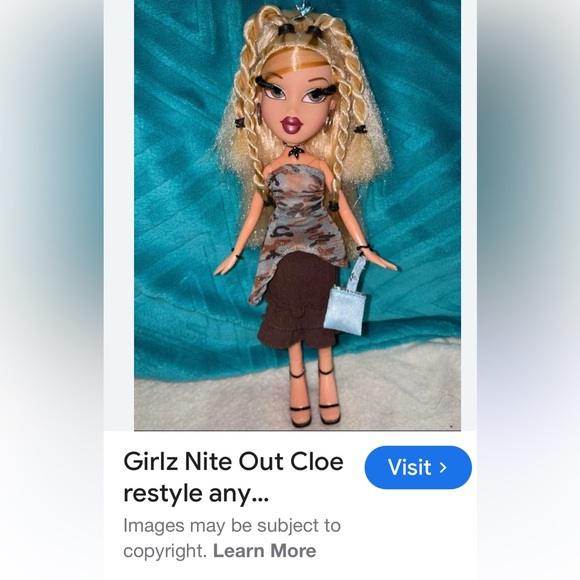 BRATZ CLEO 2001 Vintage restyled' - Picture 9 of 9